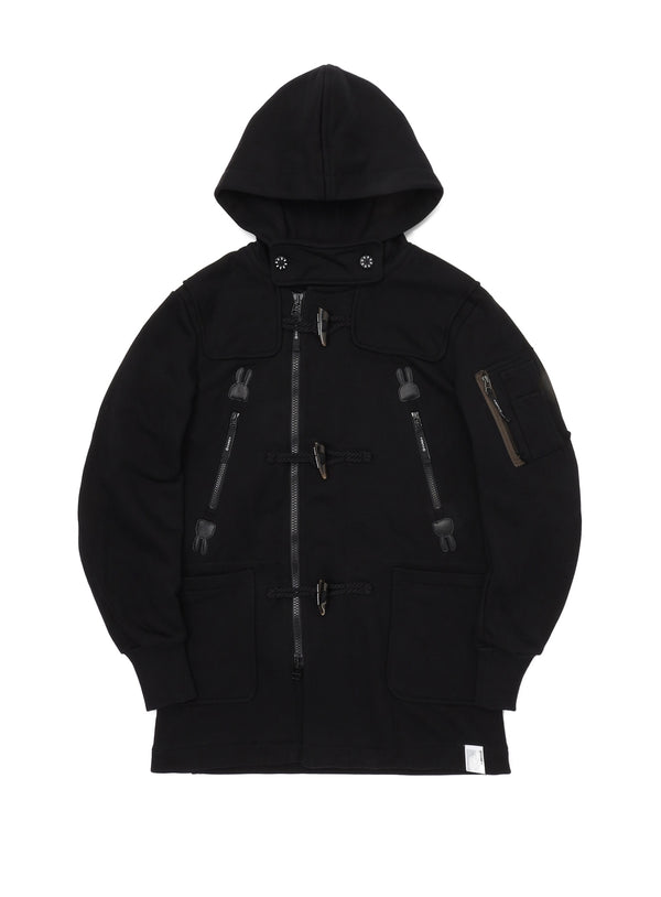 裏毛のハイブリッドダッフルコート