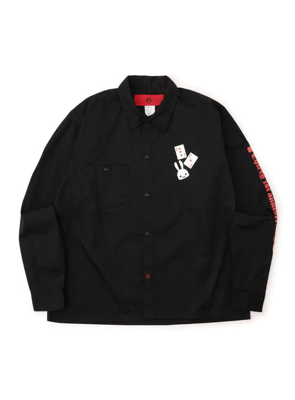 31st ANNIV ロングスリーブワークシャツ 鷲