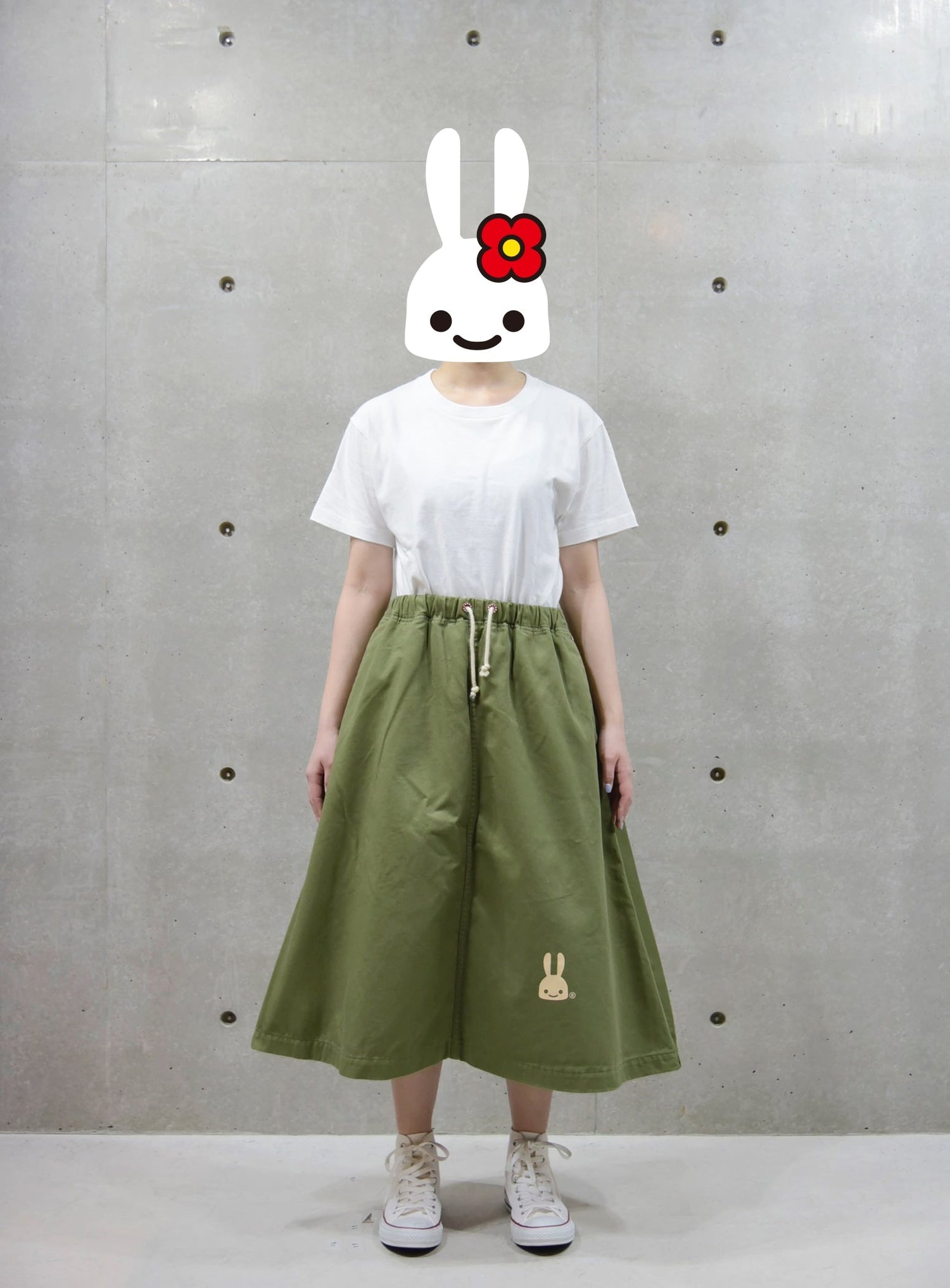 チノゴムスカート