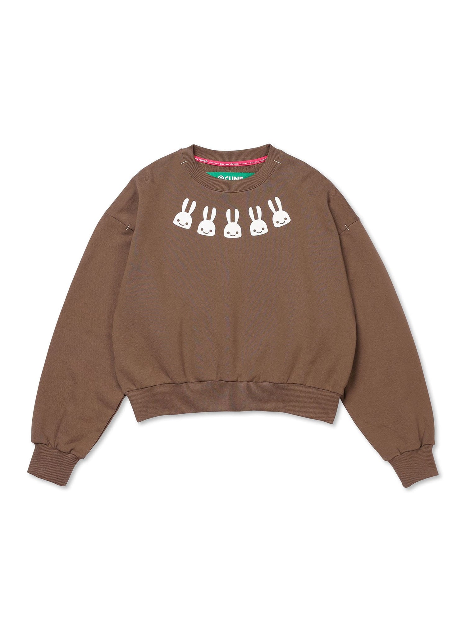 ワイドクルーネックスウェット