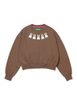 ワイドクルーネックスウェット