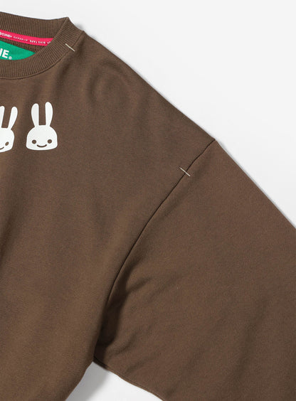 ワイドクルーネックスウェット