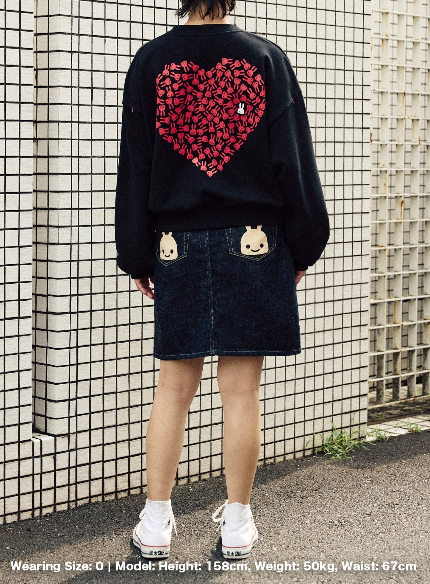 ワイドクルーネックスウェット