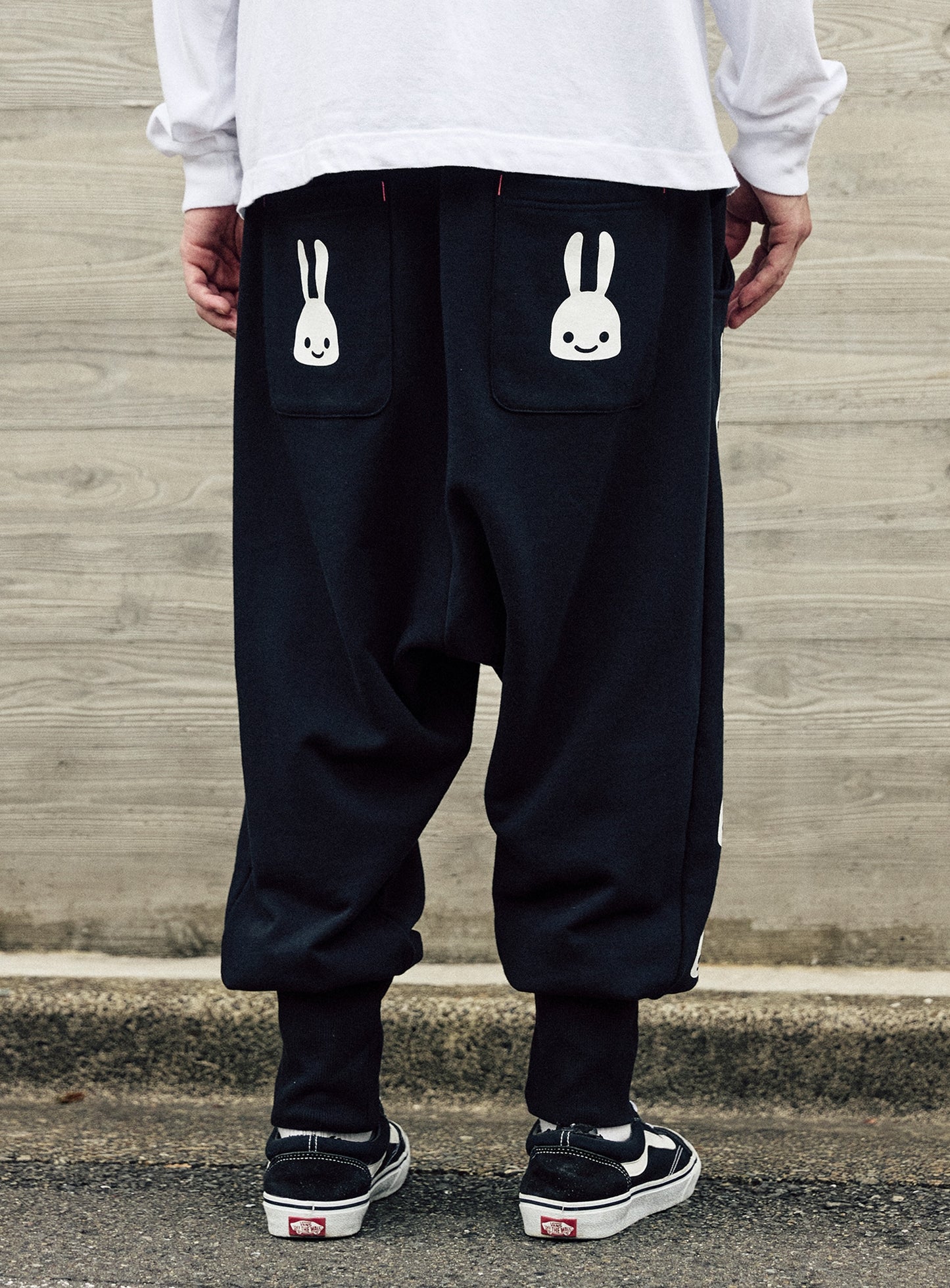 レイヤードポケットサルエルパンツ