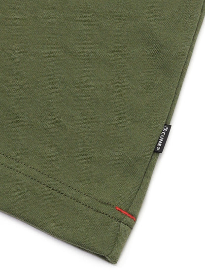 ミニ裏毛のサロペットワンピース