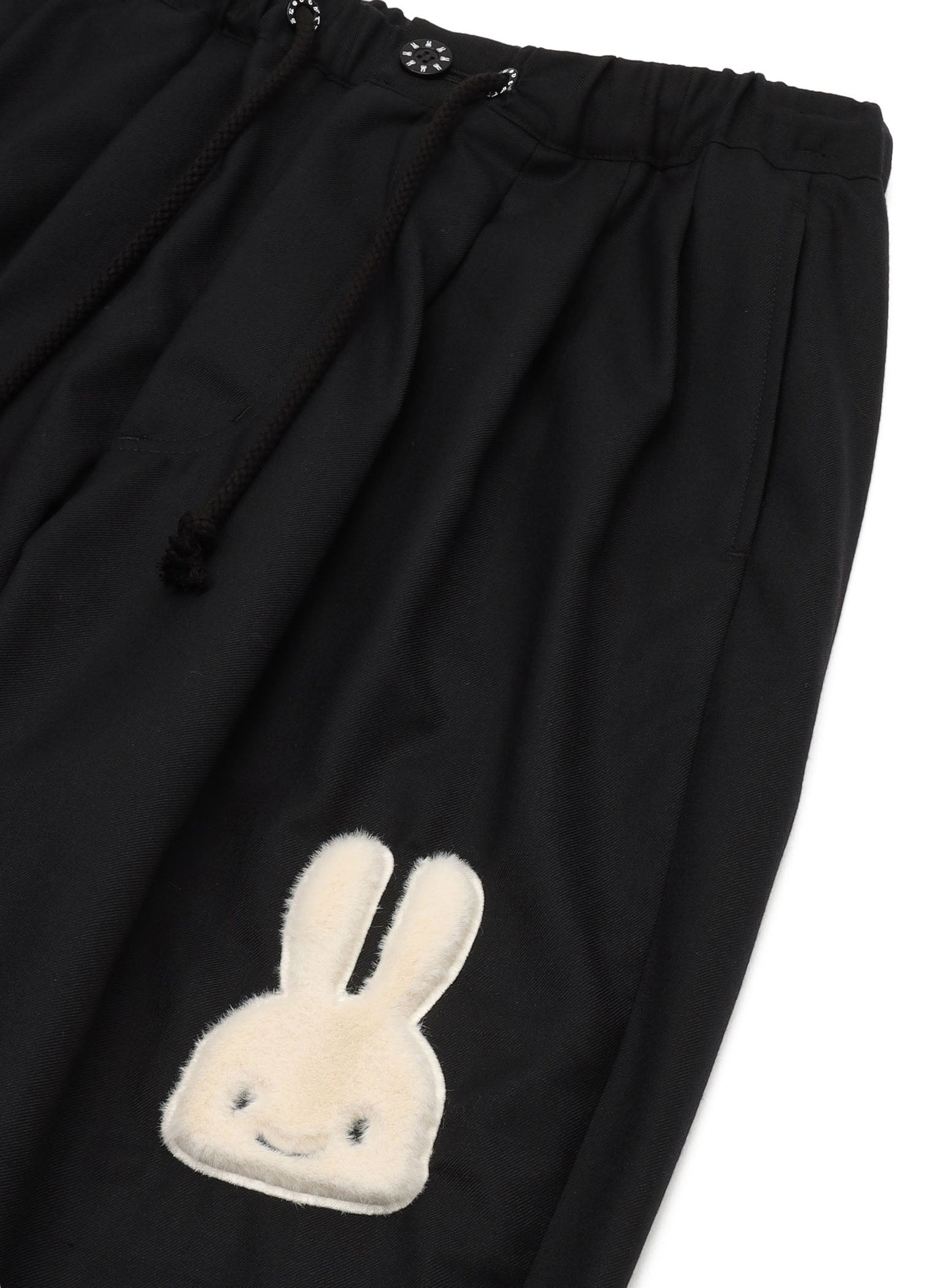 ウールギャバワイドスラックス