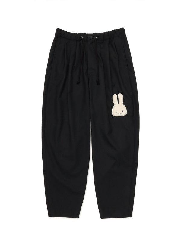 ウールギャバワイドスラックス