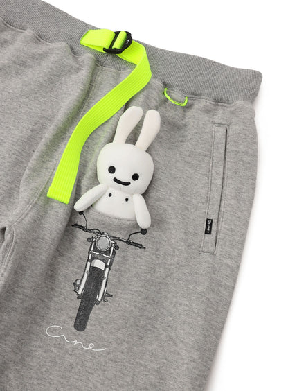スウェットパンツ バイクとうさちゃん