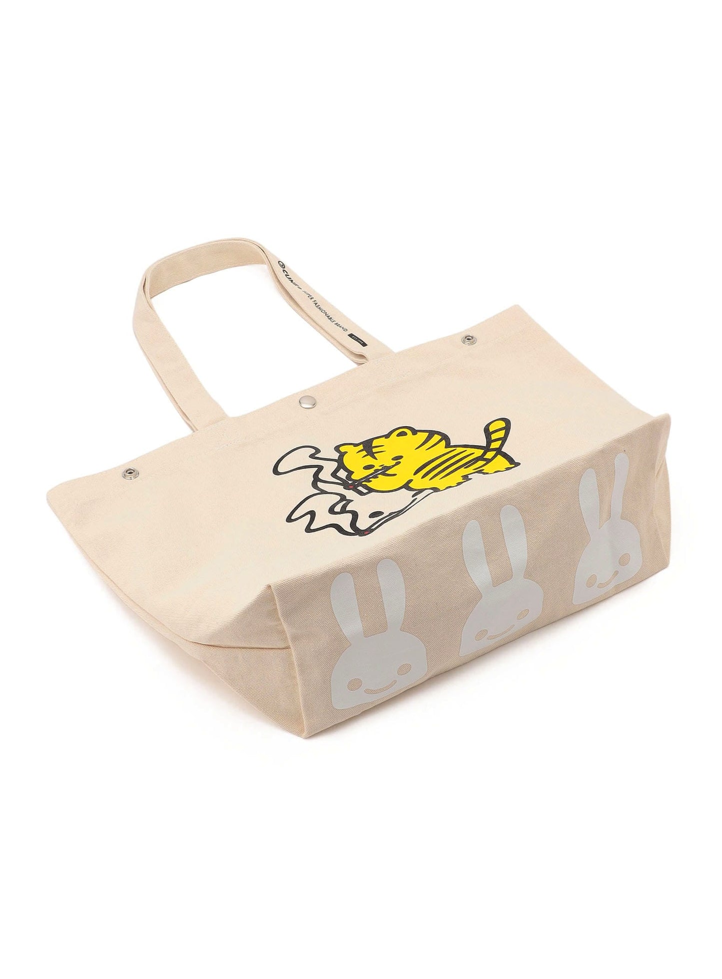 ベーシックコットントートバッグ タバコととらちゃん