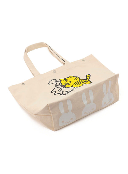 ベーシックコットントートバッグ タバコととらちゃん