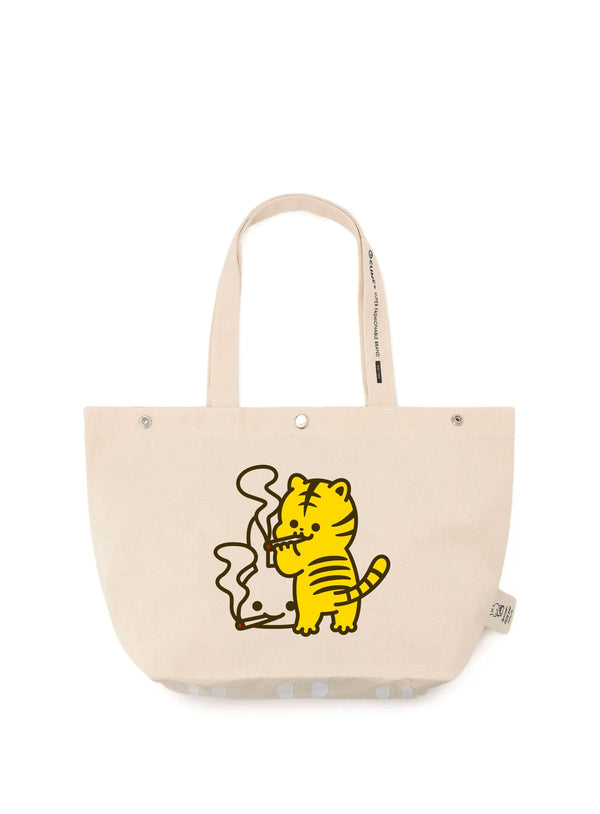 ベーシックコットントートバッグ タバコととらちゃん