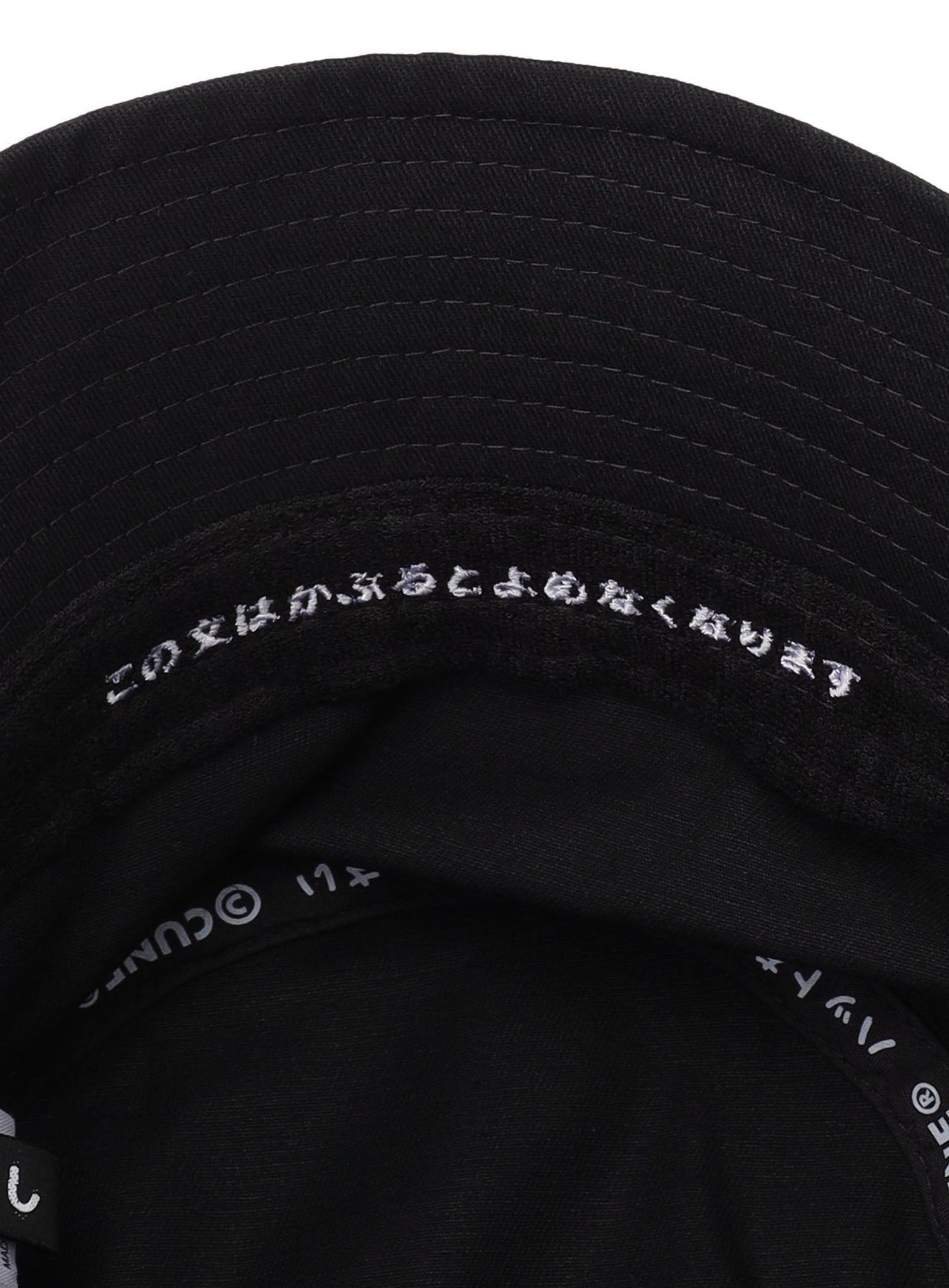 ワッペンバケットハット C