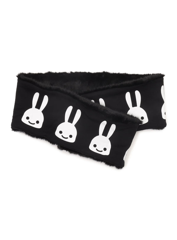 ウサギたくさんふわふわスヌード