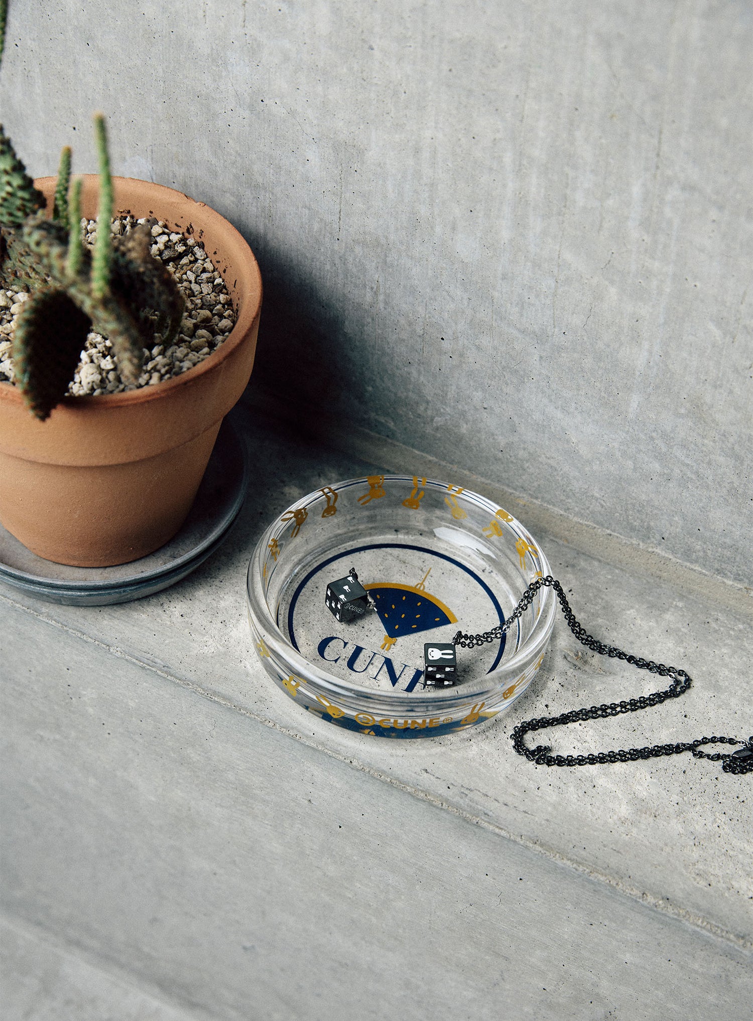 ガラスの小物入れ スイカ