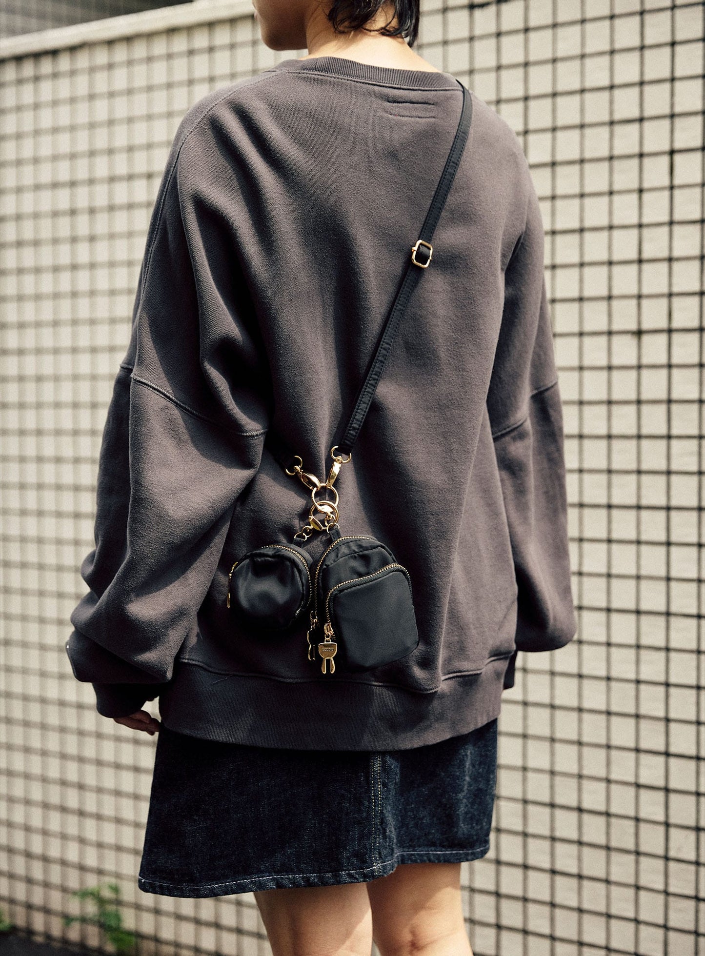 かわいいっぽいショルダーミニポーチ2個セット