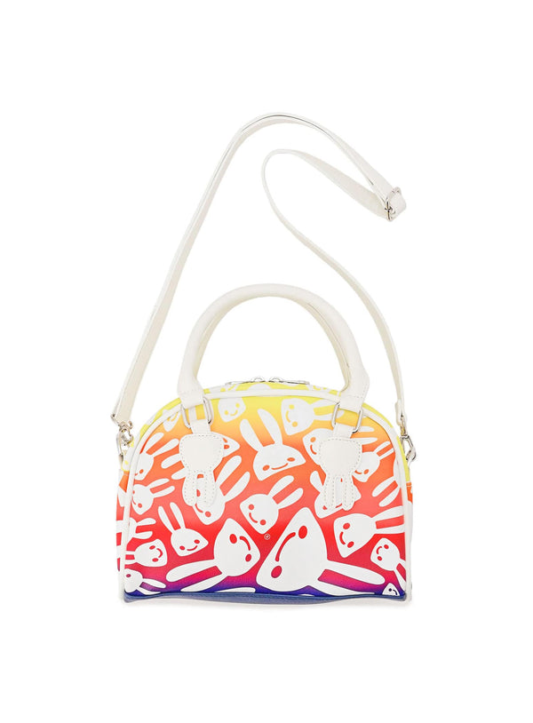 ミニボストンバッグ ぐにゃぐにゃウサギ