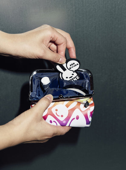 がま口財布 ぐにゃぐにゃウサギ