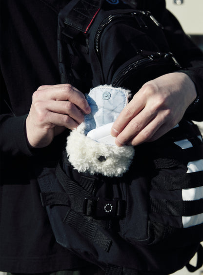 うさちゃんのワイヤレスイヤホンポーチ