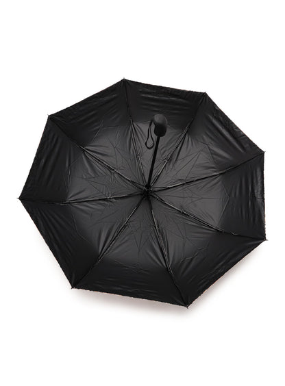 晴雨兼用折りたたみ傘 リアル落ち葉カモ