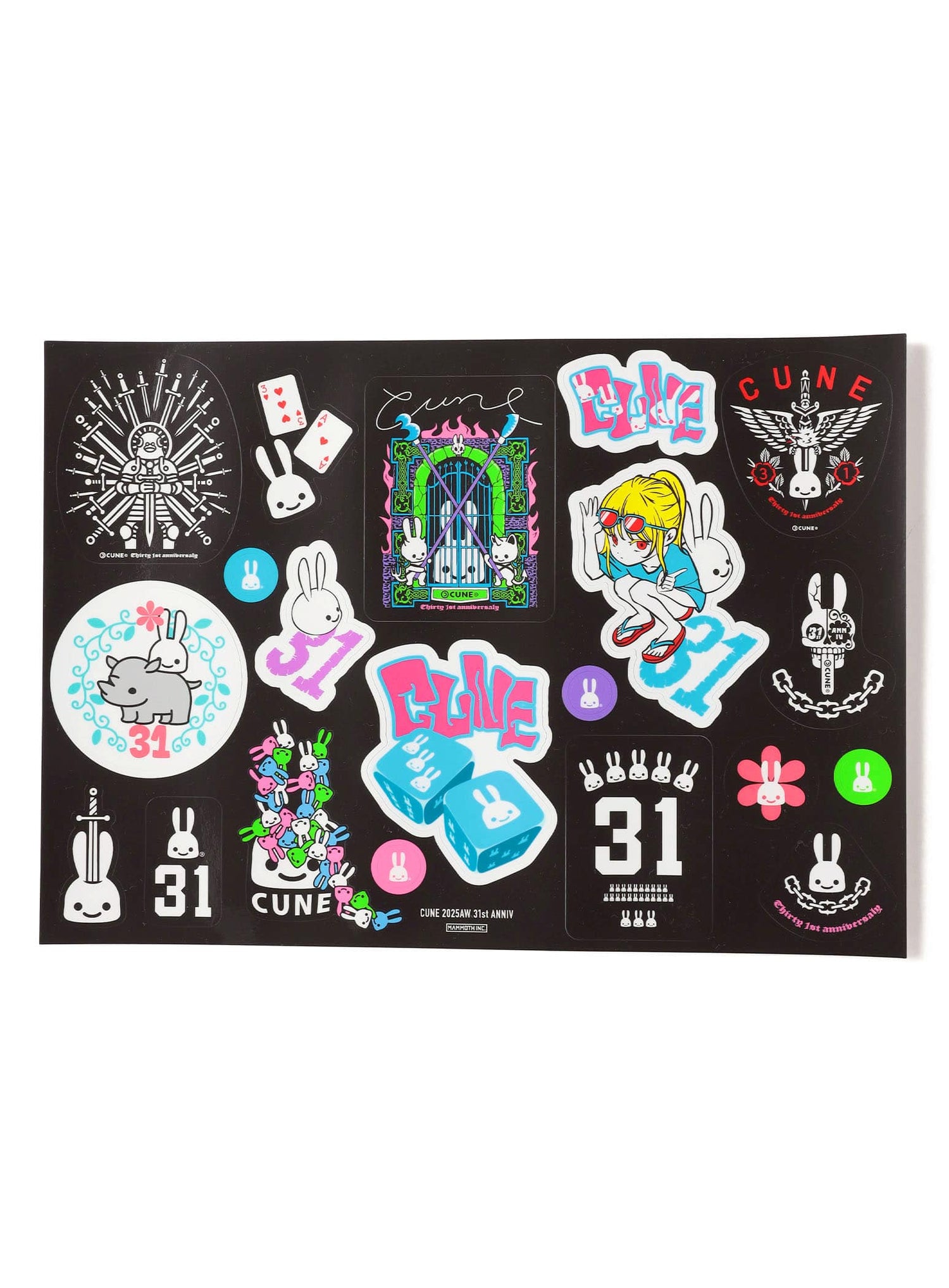 31st ANNIV ステッカー