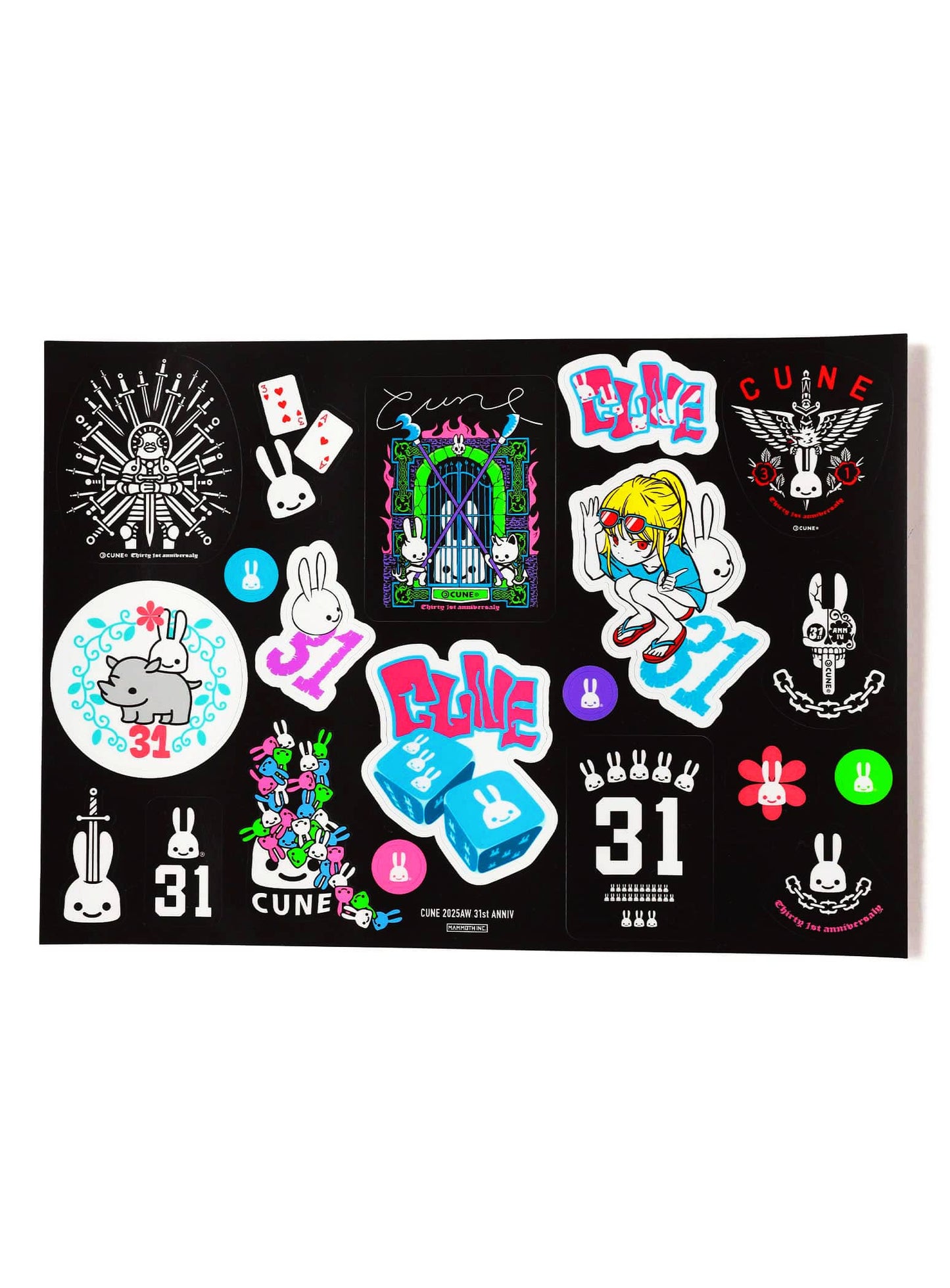 31st ANNIV ステッカー