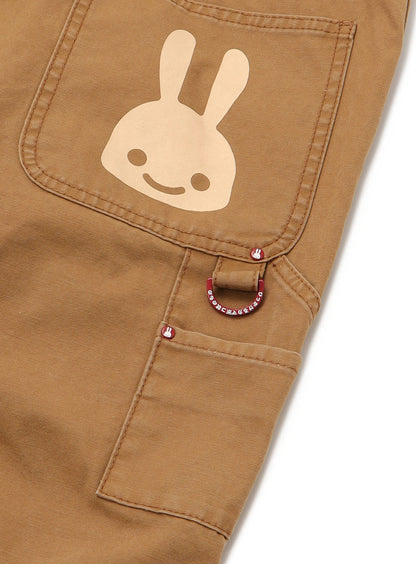 ダックのゴムペインターパンツ コーデュロイパッチ