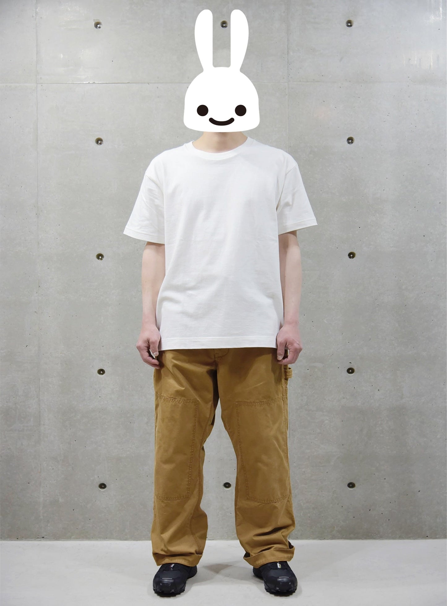 ダックのゴムペインターパンツ