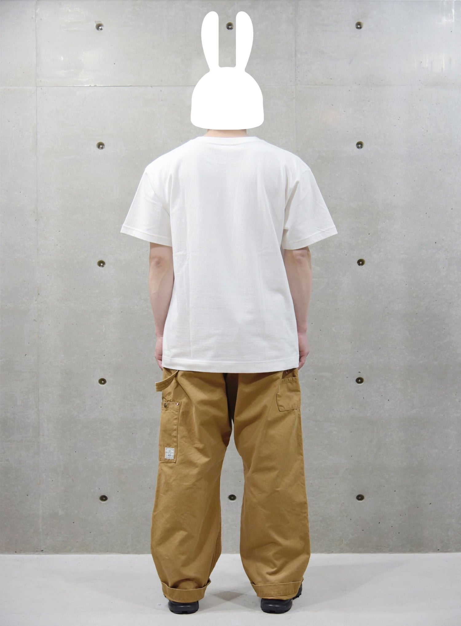 ダックのゴムペインターパンツ