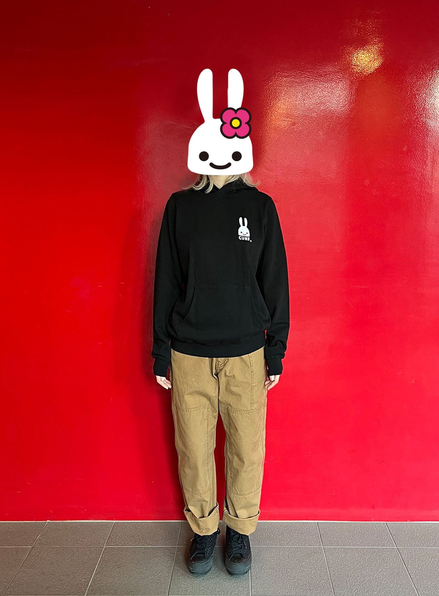 ダックのゴムペインターパンツ