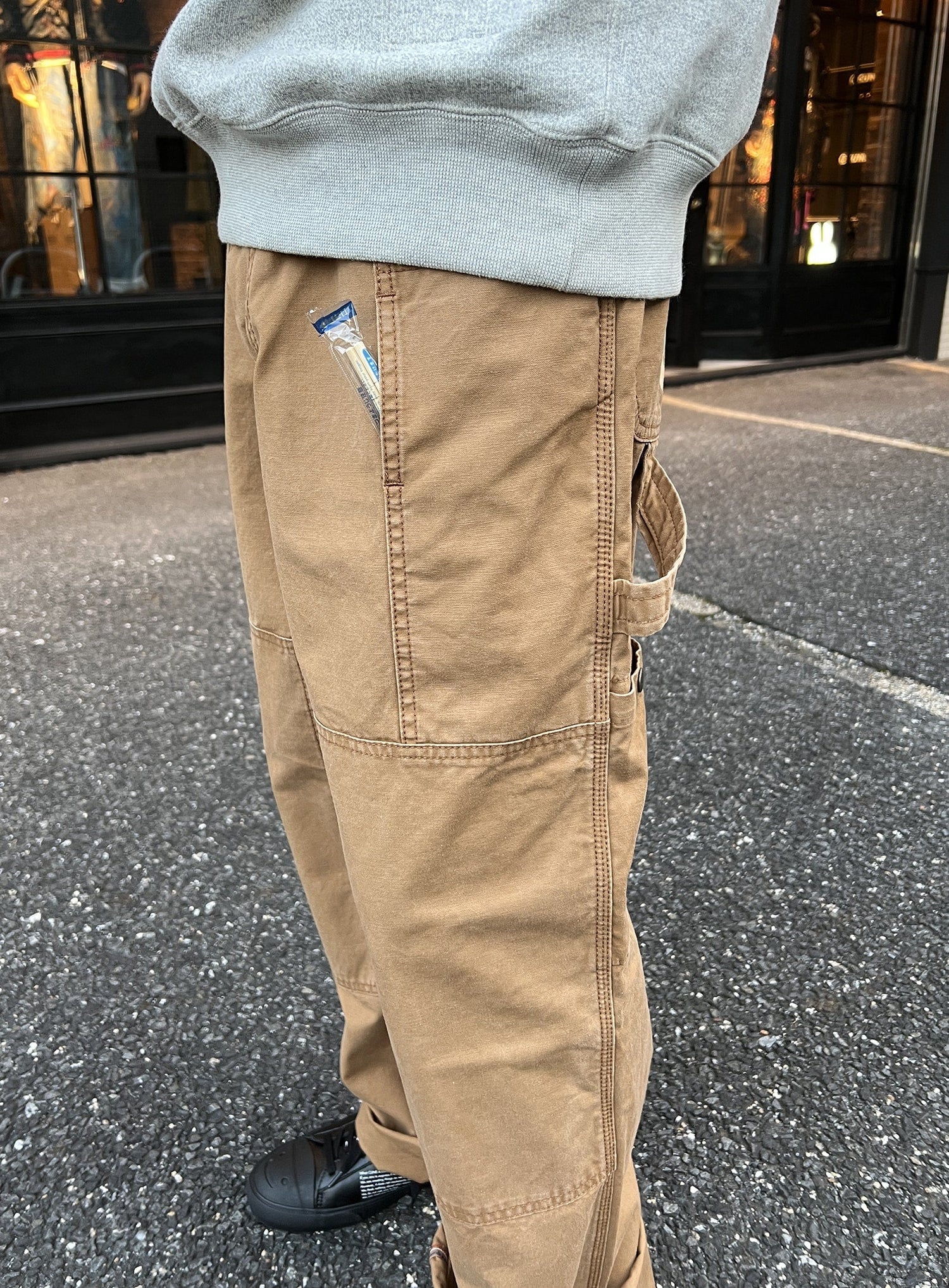 ダックのゴムペインターパンツ