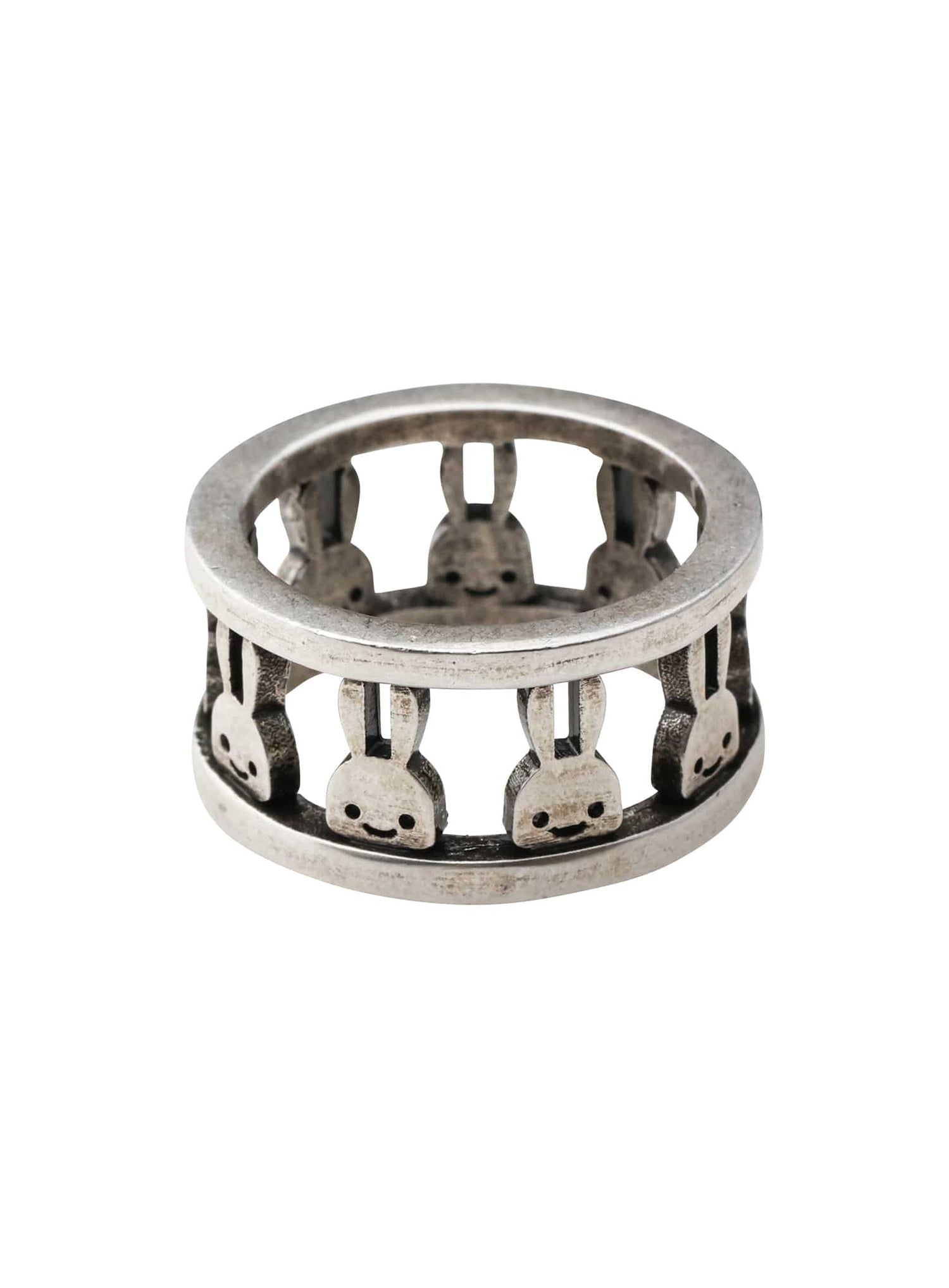 ウサギぐるりリング