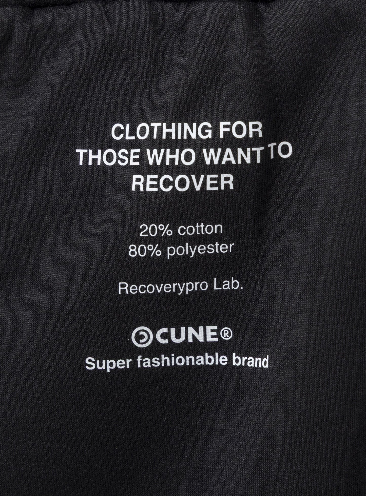 【一般医療機器】Recoverypro Lab. 疲労回復ウェア CUNE(R) ／上下セット（長袖クルーネック・ロングパンツ）