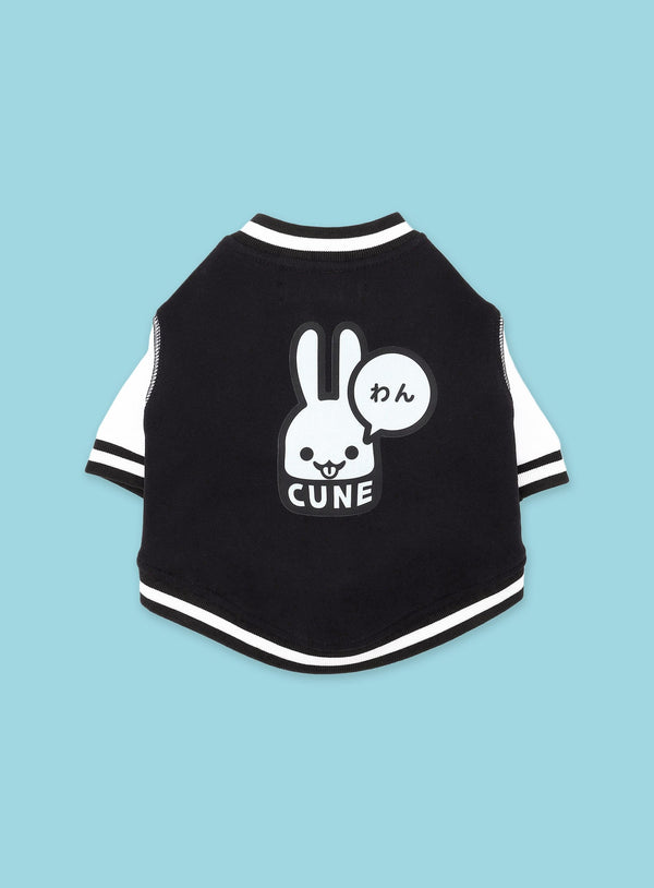 犬と人 犬のスウェットスタジャン わん