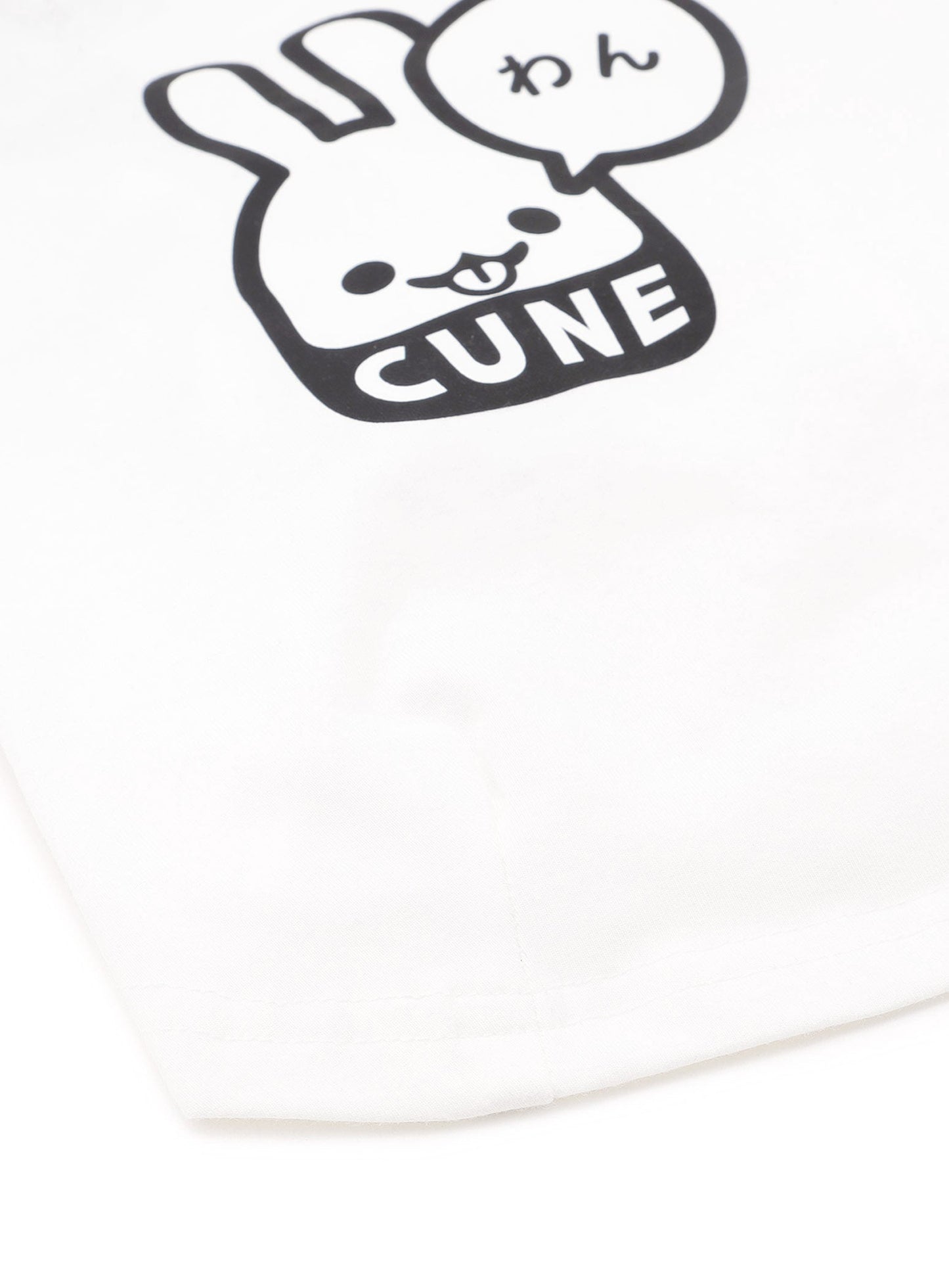 犬と人 犬のラグランTシャツ わん