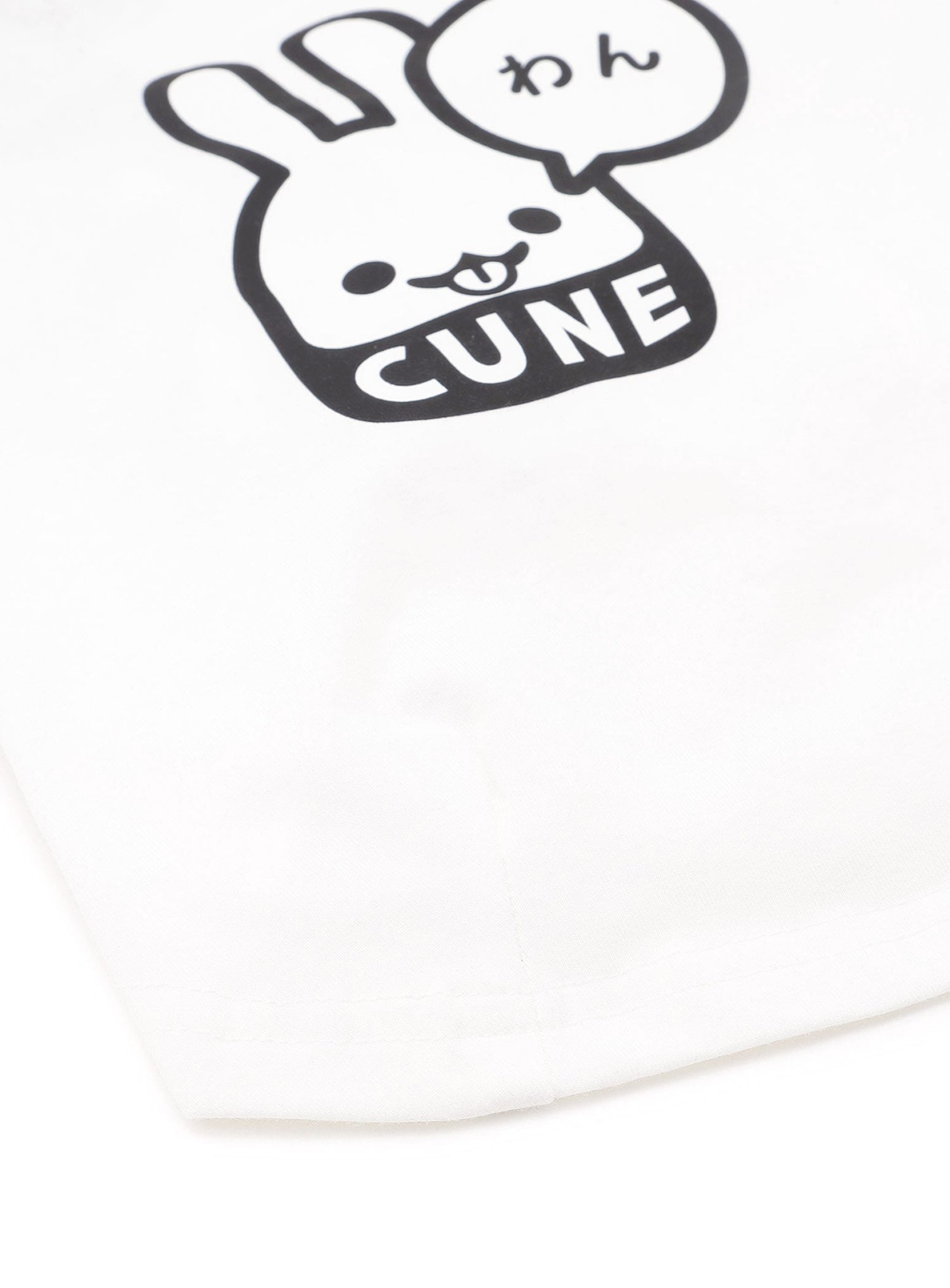 犬と人 犬のラグランTシャツ わん