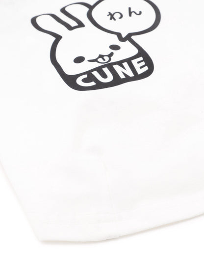 犬と人 犬のラグランTシャツ わん