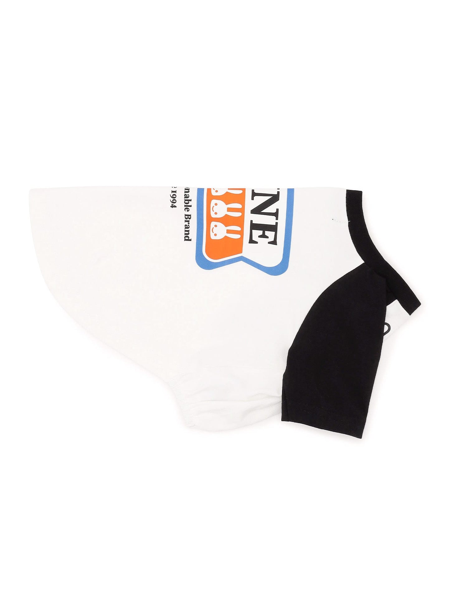 犬と人 犬のラグランTシャツ U5