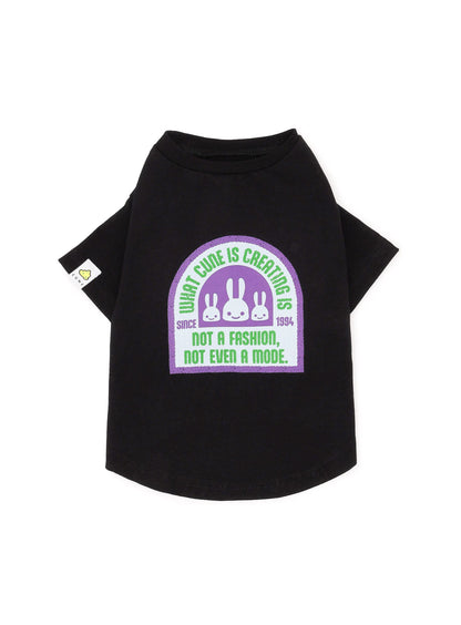 犬と人 犬のS/S Tee ワッペン