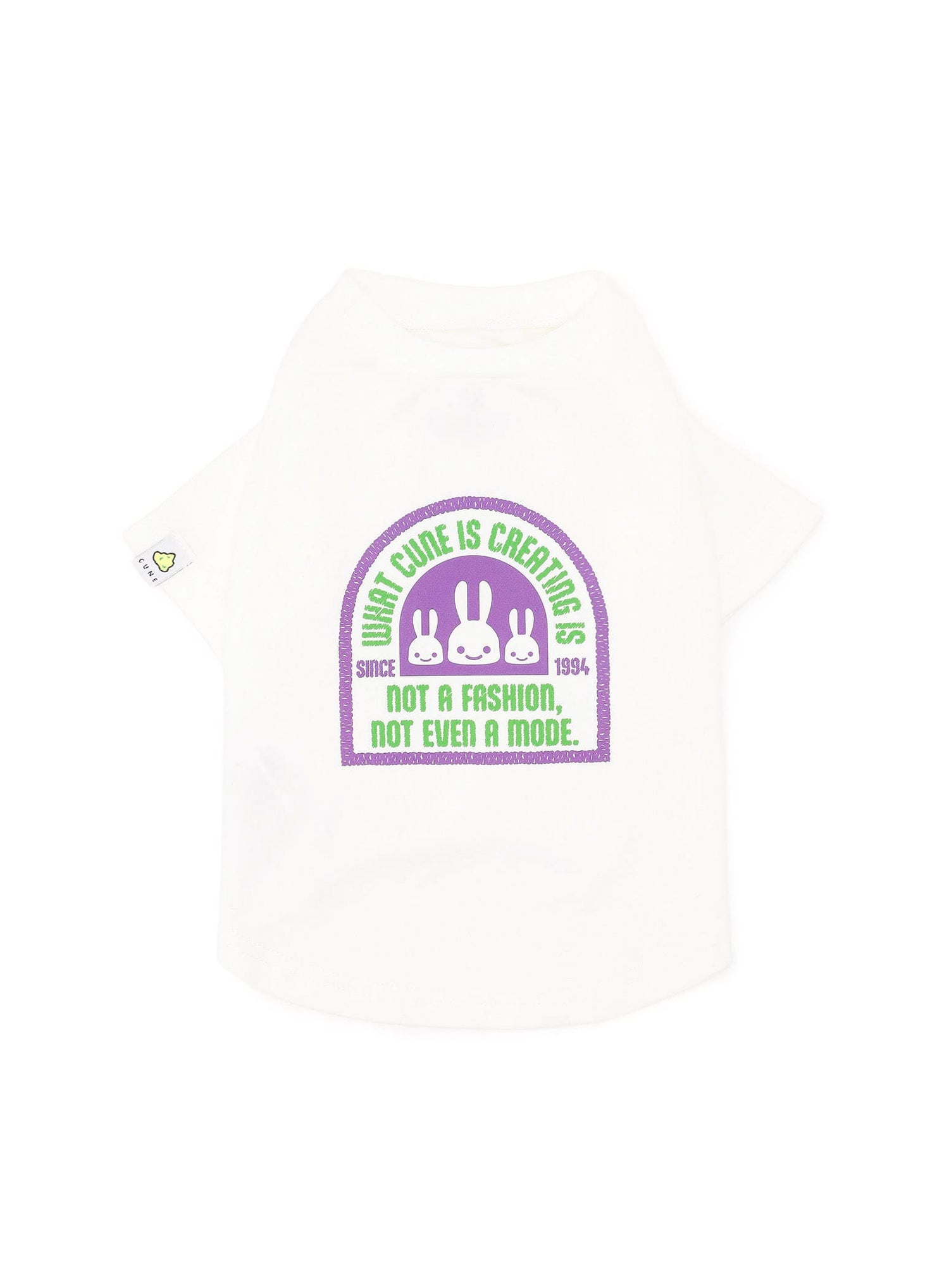 犬と人 犬のS/S Tee ワッペン