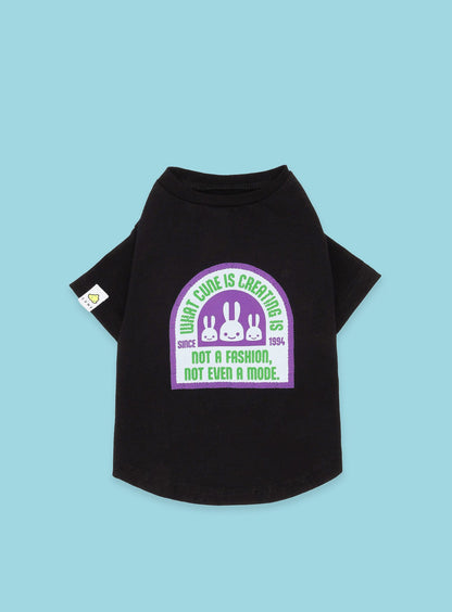 犬と人 犬のS/S Tee ワッペン