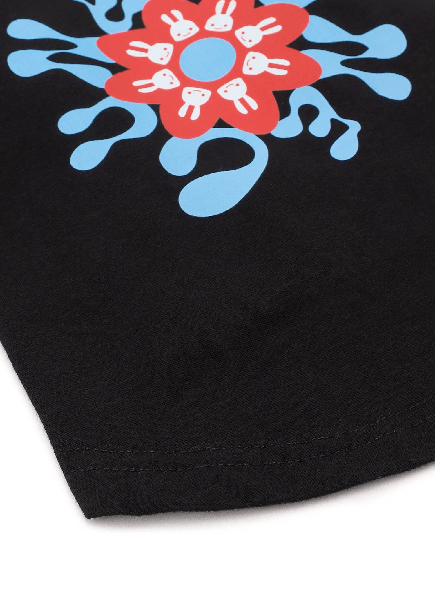 犬と人 犬のS/S Tee フラワー