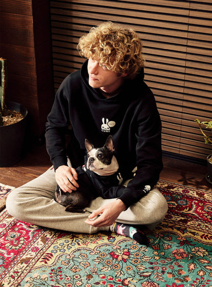 犬と人 犬のPULL PARKA へっへっへ