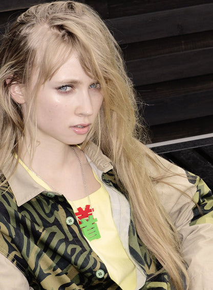 「首」ネックレス