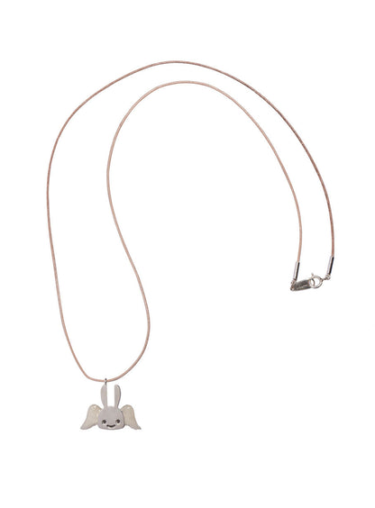 ウサギ天使ネックレス