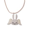 ウサギ天使ネックレス