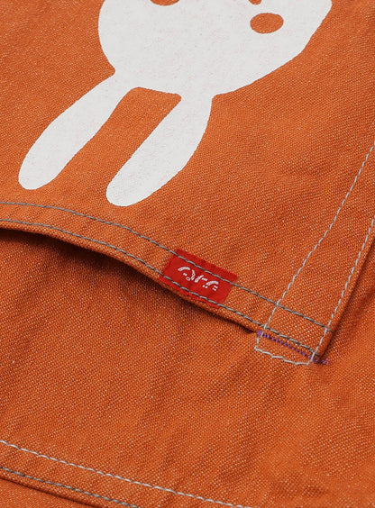 ジーパンショーツ 普通 U2 オレンジ