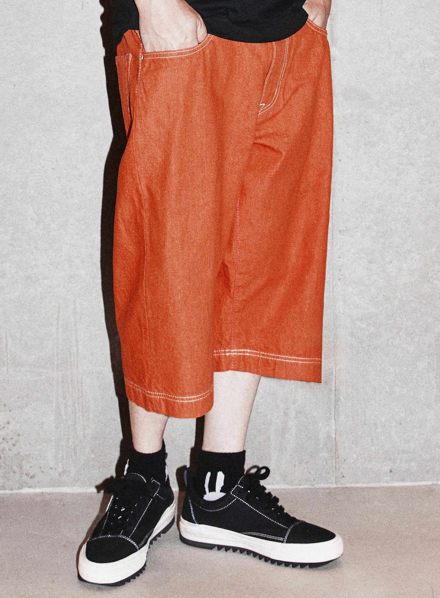 ジーパンショーツ 普通 U2 オレンジ