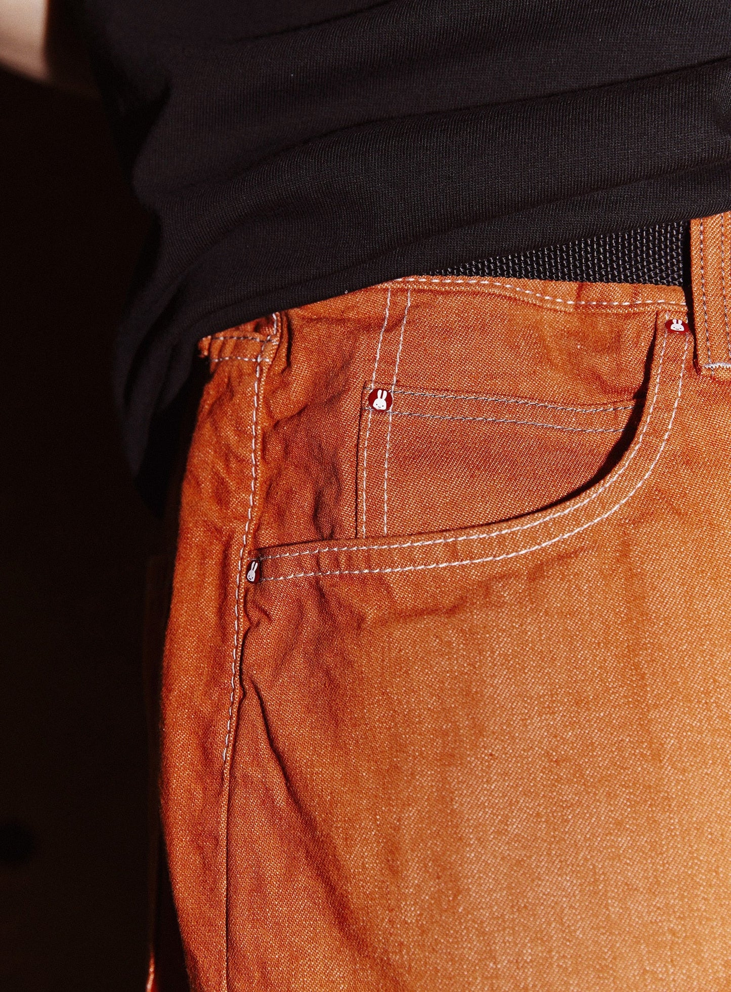 ジーパンショーツ 普通 U2 オレンジ