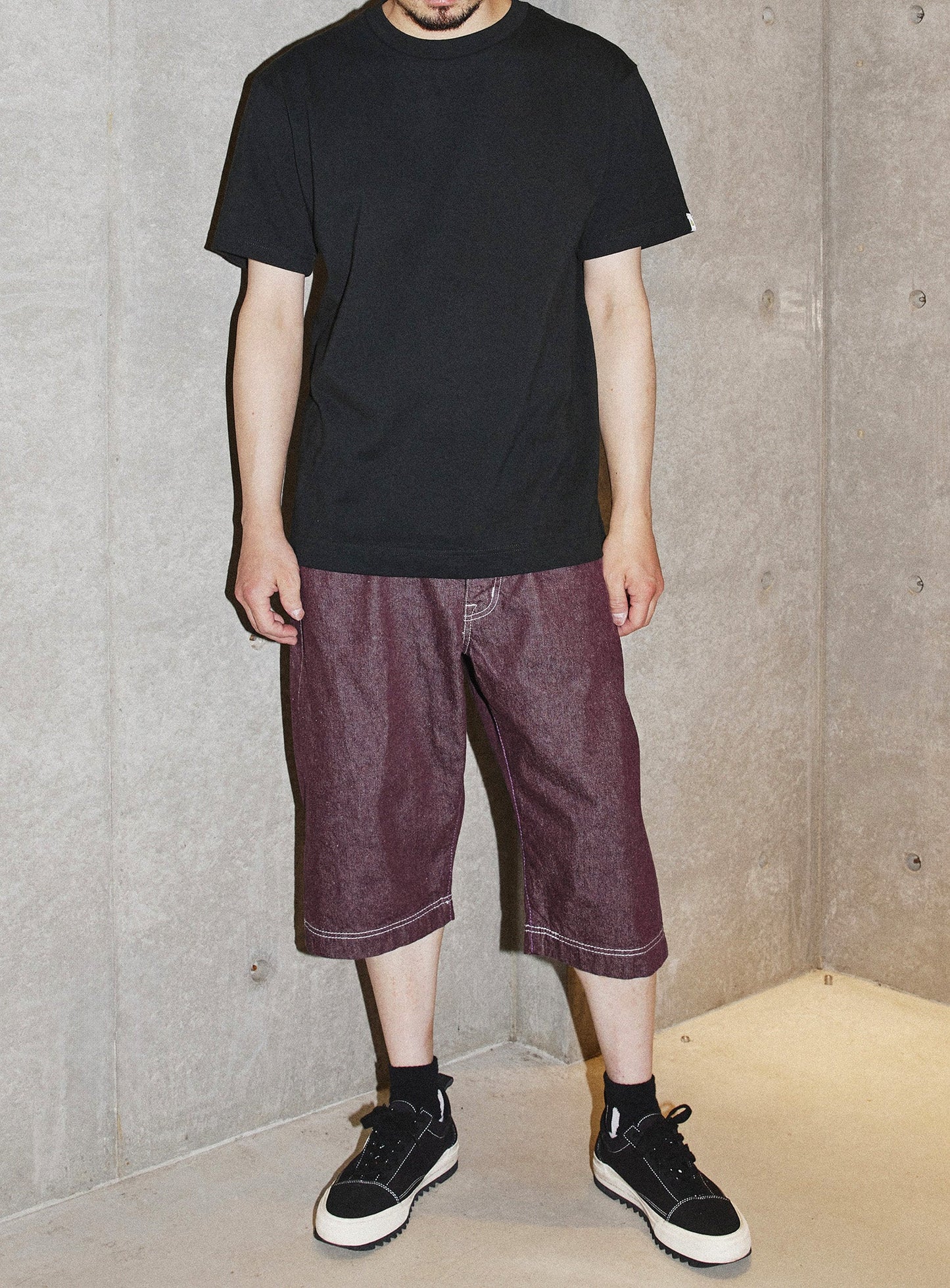 ジーパンショーツ 普通 U2 パープル