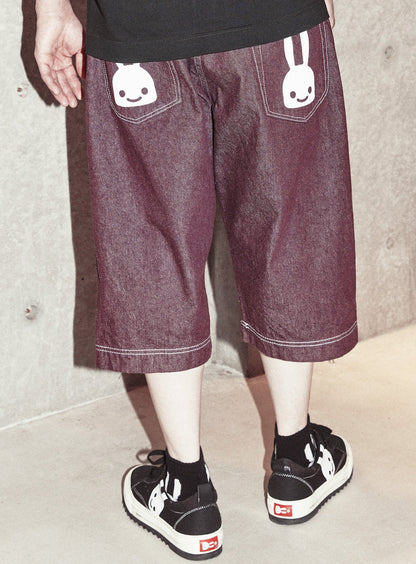 ジーパンショーツ 普通 U2 パープル